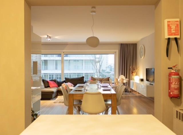 Appartement Nieuwpoort-Bad Met Garage Exteriör bild