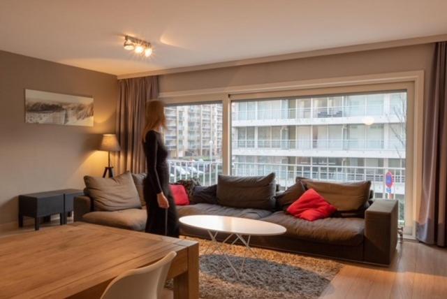 Appartement Nieuwpoort-Bad Met Garage Exteriör bild